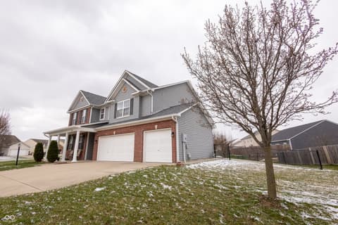 Side exterior at 1750 Buckeye Court, Greenwood, IN