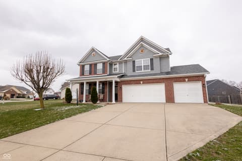 Front exterior at 1750 Buckeye Court, Greenwood, IN