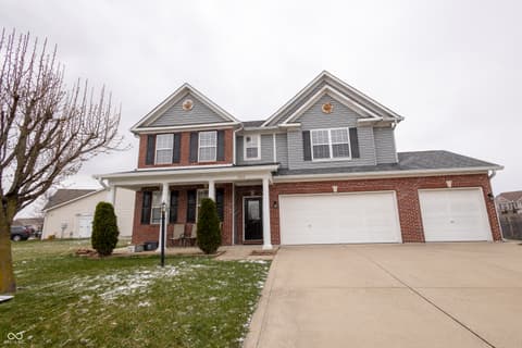 Front exterior at 1750 Buckeye Court, Greenwood, IN