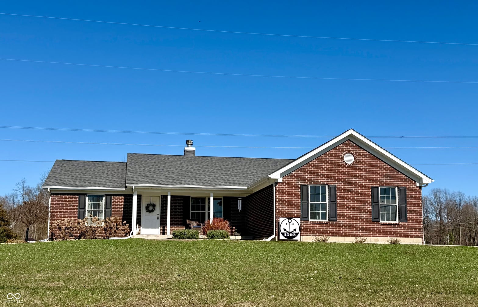 Front exterior at 1502 NE Santee Drive, Greensburg, IN