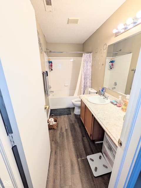 Bathroom at 4437 Fullwood Court, Indianapolis, IN