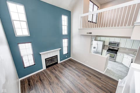 Family room at 12673 Ladson Street, Fishers, IN