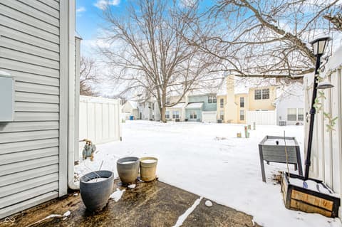 Backyard at 12673 Ladson Street, Fishers, IN