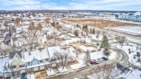 Aerial view at 12673 Ladson Street, Fishers, IN