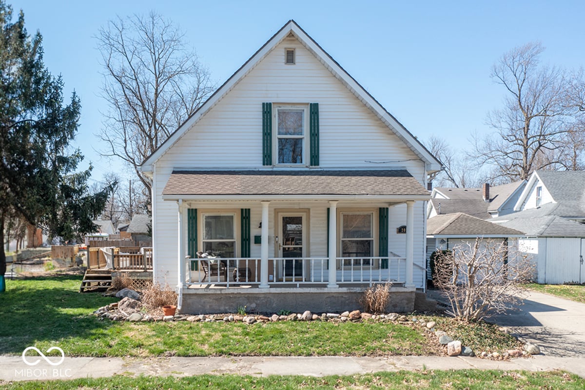 Front exterior at 205 S Blair Street, Crawfordsville, IN