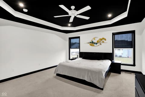 Primary bedroom at 3565 Snowdon Drive, Westfield, IN