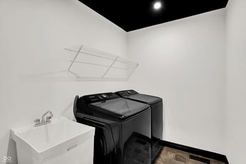 Laundry room at 3565 Snowdon Drive, Westfield, IN