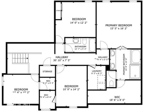 Floor Plan — 3565 Snowdon Drive, Westfield, IN