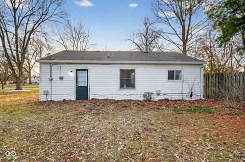 Backyard at 2131 Haynes Avenue, Indianapolis, IN