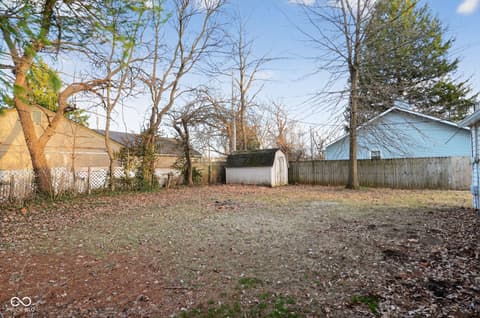 Yard at 2131 Haynes Avenue, Indianapolis, IN
