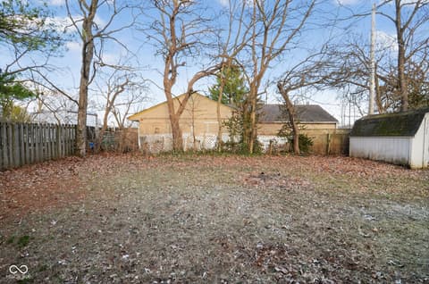 Yard at 2131 Haynes Avenue, Indianapolis, IN