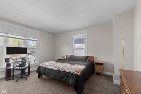 Primary bedroom at 2341 N Kenwood Avenue, Indianapolis, IN