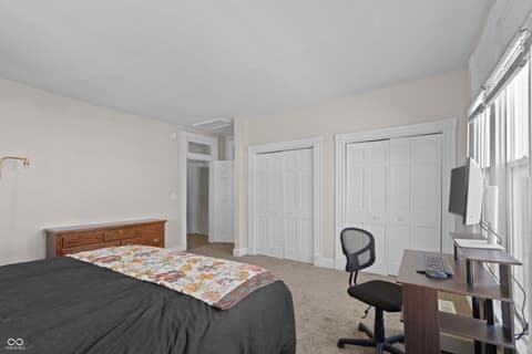 Primary bedroom at 2341 N Kenwood Avenue, Indianapolis, IN