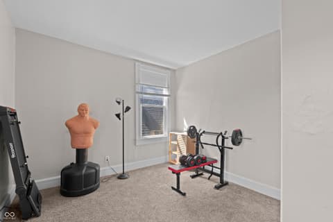 Bedroom at 2341 N Kenwood Avenue, Indianapolis, IN
