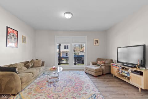 Living room at 2341 N Kenwood Avenue, Indianapolis, IN