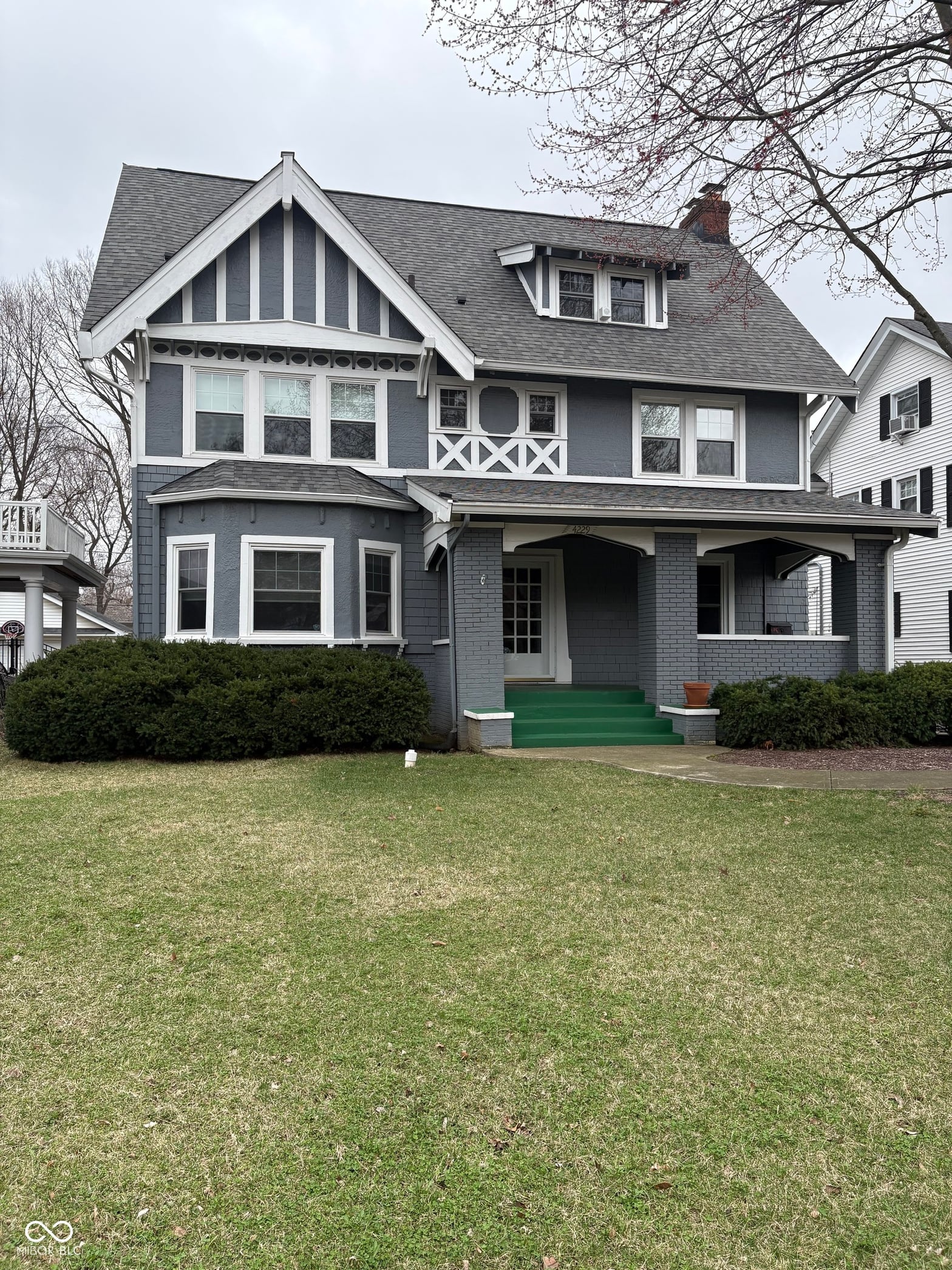 Front exterior at 4229 Central Avenue, Indianapolis, IN