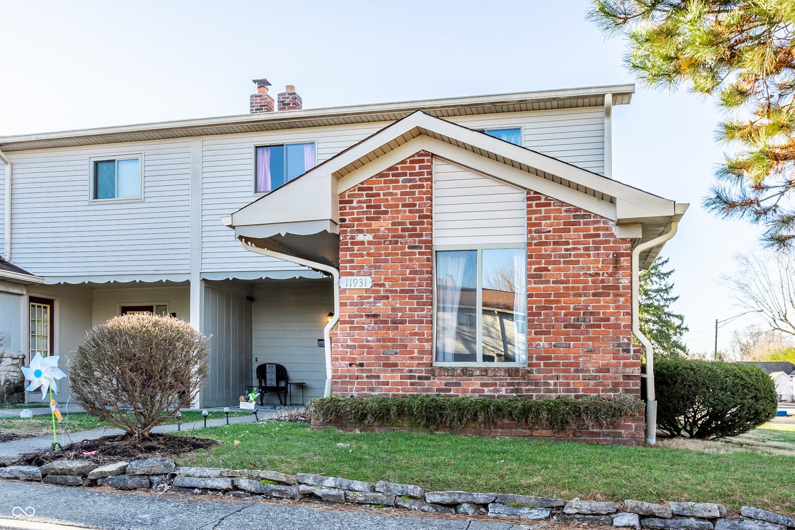 Front exterior at 11931 E Welland Street, Indianapolis, IN