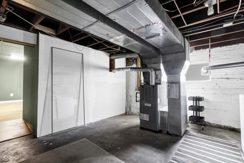 Basement at 2702 N Talbott Street, Indianapolis, IN