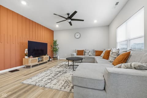 Living room at 10218 Arctic Edge Drive, Indianapolis, IN