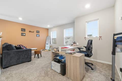 Home office at 10218 Arctic Edge Drive, Indianapolis, IN