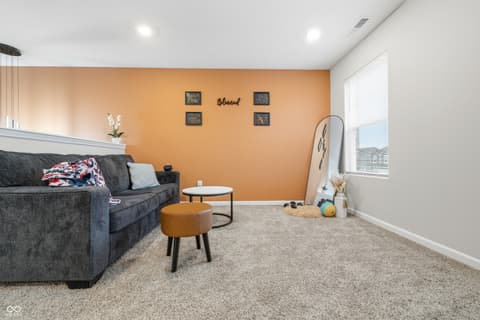 Living room at 10218 Arctic Edge Drive, Indianapolis, IN