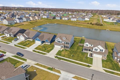 Aerial view at 10218 Arctic Edge Drive, Indianapolis, IN