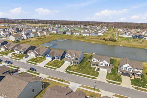 Aerial view at 10218 Arctic Edge Drive, Indianapolis, IN