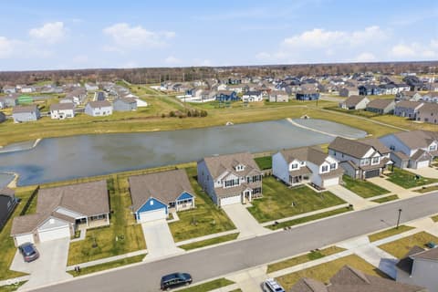 Aerial view at 10218 Arctic Edge Drive, Indianapolis, IN