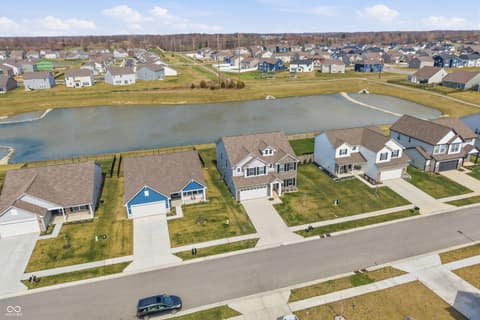 Aerial view at 10218 Arctic Edge Drive, Indianapolis, IN