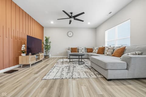 Living room at 10218 Arctic Edge Drive, Indianapolis, IN