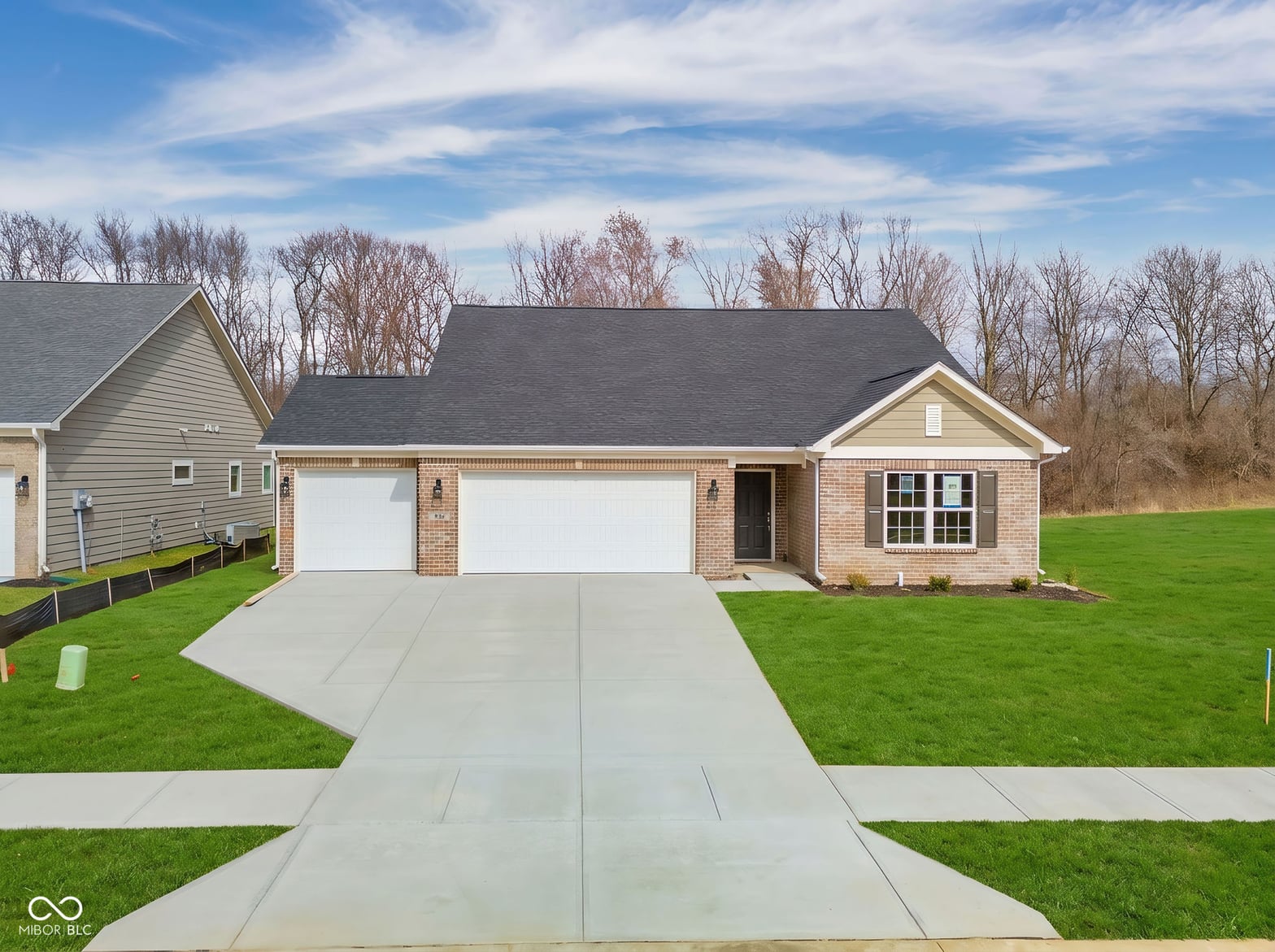 Front exterior at 402 Luellen Way, New Castle, IN