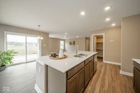 Kitchen at 402 Luellen Way, New Castle, IN
