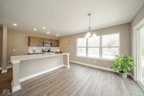 Kitchen at 402 Luellen Way, New Castle, IN