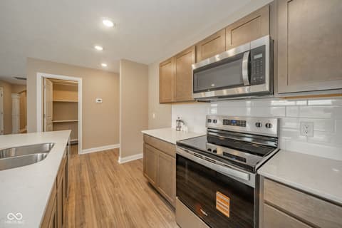 Kitchen at 402 Luellen Way, New Castle, IN