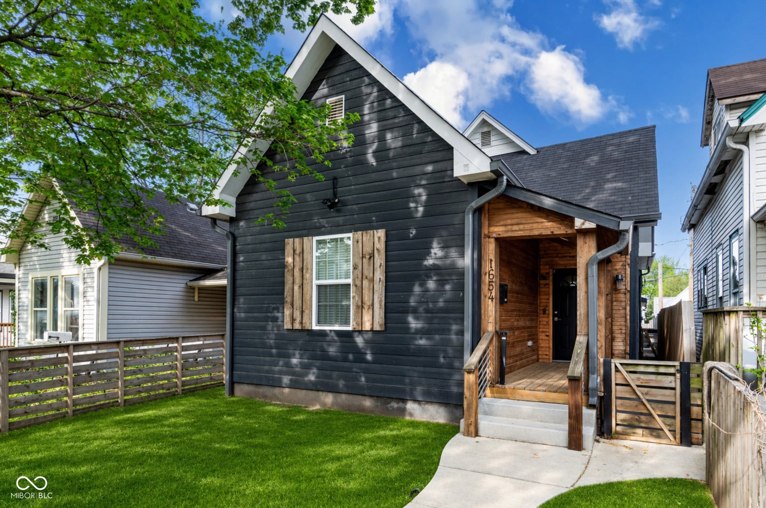 Front exterior at 1654 S Talbott Street, Indianapolis, IN