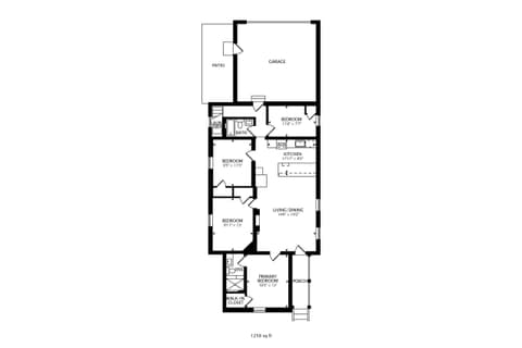 Floor Plan — 1654 S Talbott Street, Indianapolis, IN