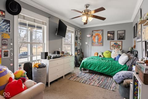 Bedroom at 2045 N Broadway Street, Indianapolis, IN