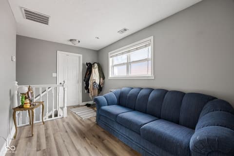 Living room at 2045 N Broadway Street, Indianapolis, IN