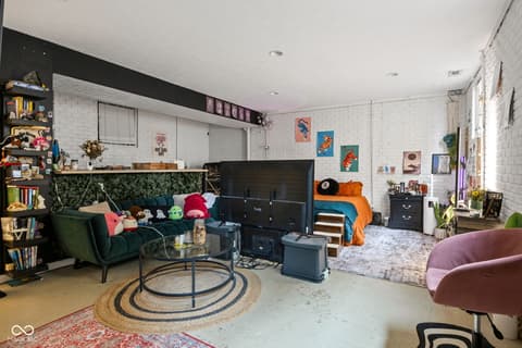 Living room at 2045 N Broadway Street, Indianapolis, IN