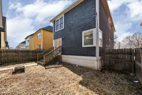 Backyard at 2045 N Broadway Street, Indianapolis, IN