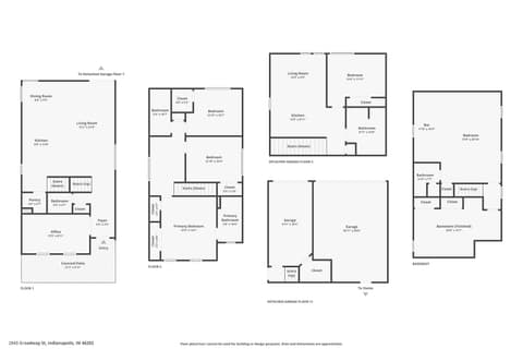 Floor Plan — 2045 N Broadway Street, Indianapolis, IN
