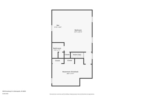 Floor Plan — 2045 N Broadway Street, Indianapolis, IN