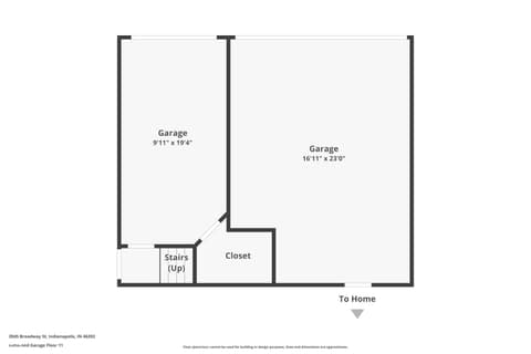 Floor Plan — 2045 N Broadway Street, Indianapolis, IN
