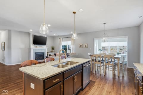Kitchen at 12328 Wright Court, Noblesville, IN