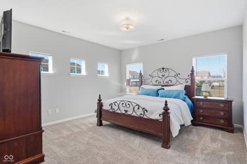 Bedroom at 12328 Wright Court, Noblesville, IN
