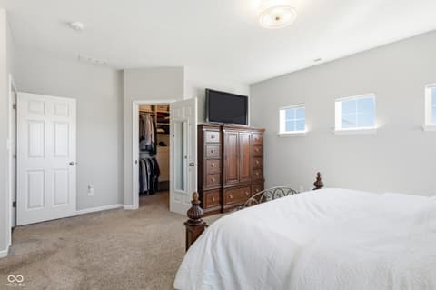 Bedroom at 12328 Wright Court, Noblesville, IN