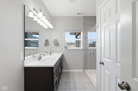 Bathroom at 12328 Wright Court, Noblesville, IN