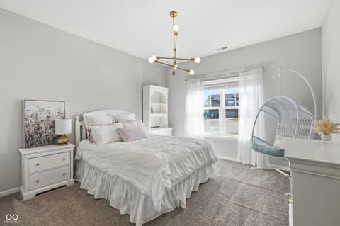 Bedroom at 12328 Wright Court, Noblesville, IN