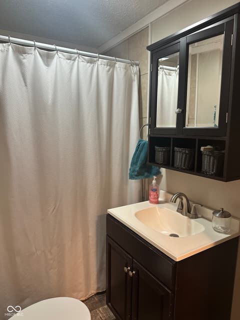 Bathroom at 767 Laymon Avenue, Spencer, IN