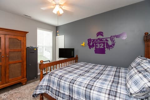 Bedroom at 7787 Rosemont Drive, Brownsburg, IN
